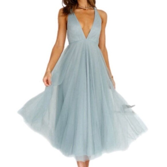 WEDDING PROM MIDI Dress Evening Cocktail 'Kiss the Girl' - Picture 3 of 12